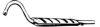 FIAT 4306239 End Silencer